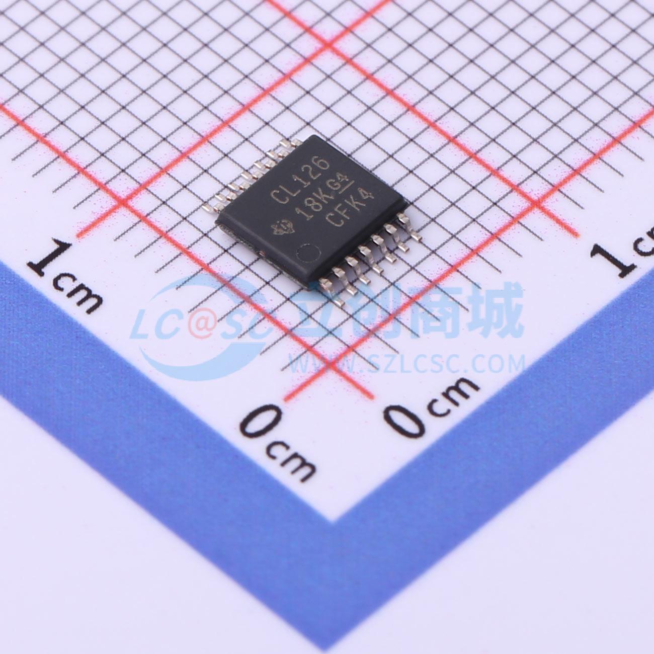 点击查看大图 SN74CBTLV3126PW实物图