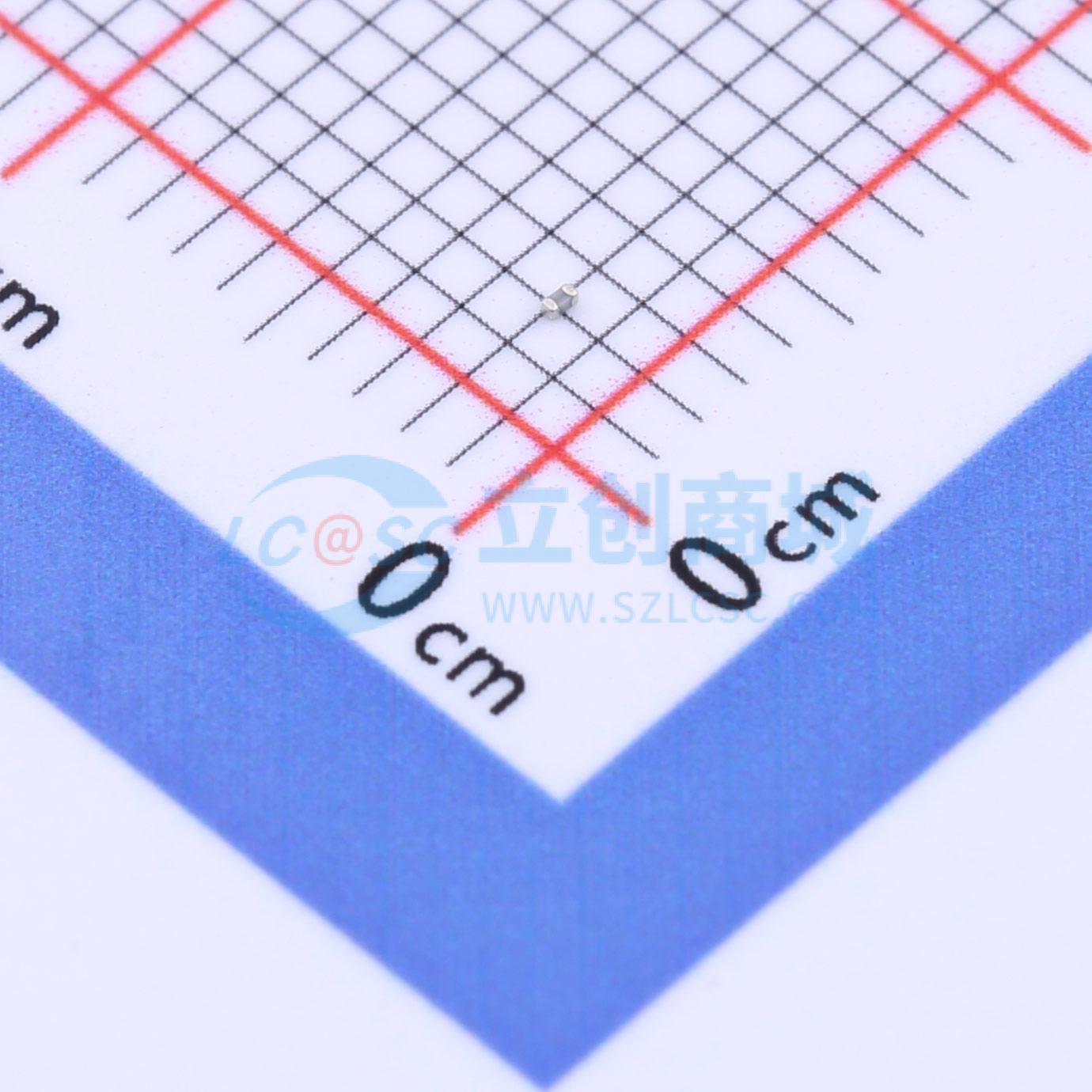 点击查看大图 CC0201GRNPO9BN390实物图