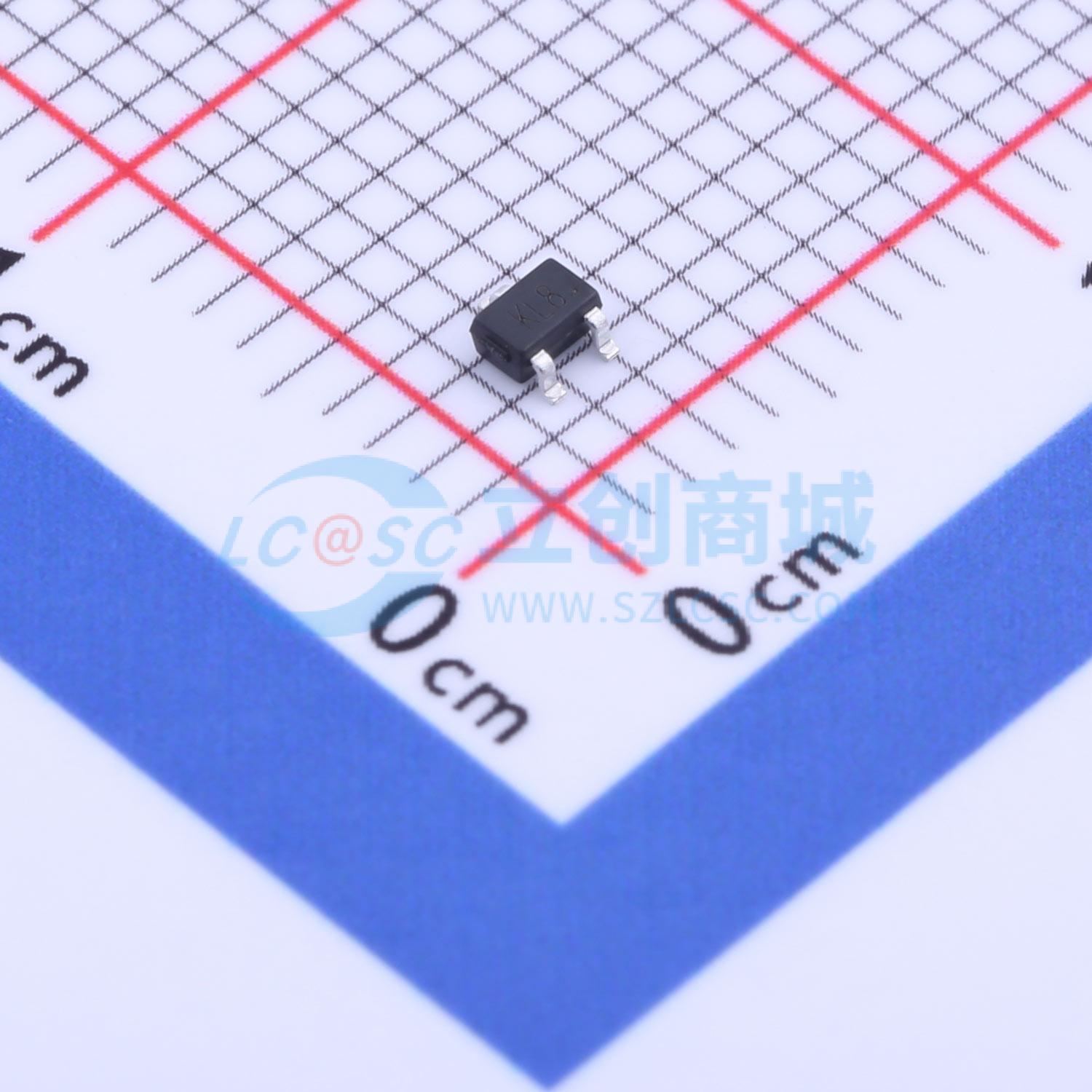 点击查看大图 BAT54SWT实物图