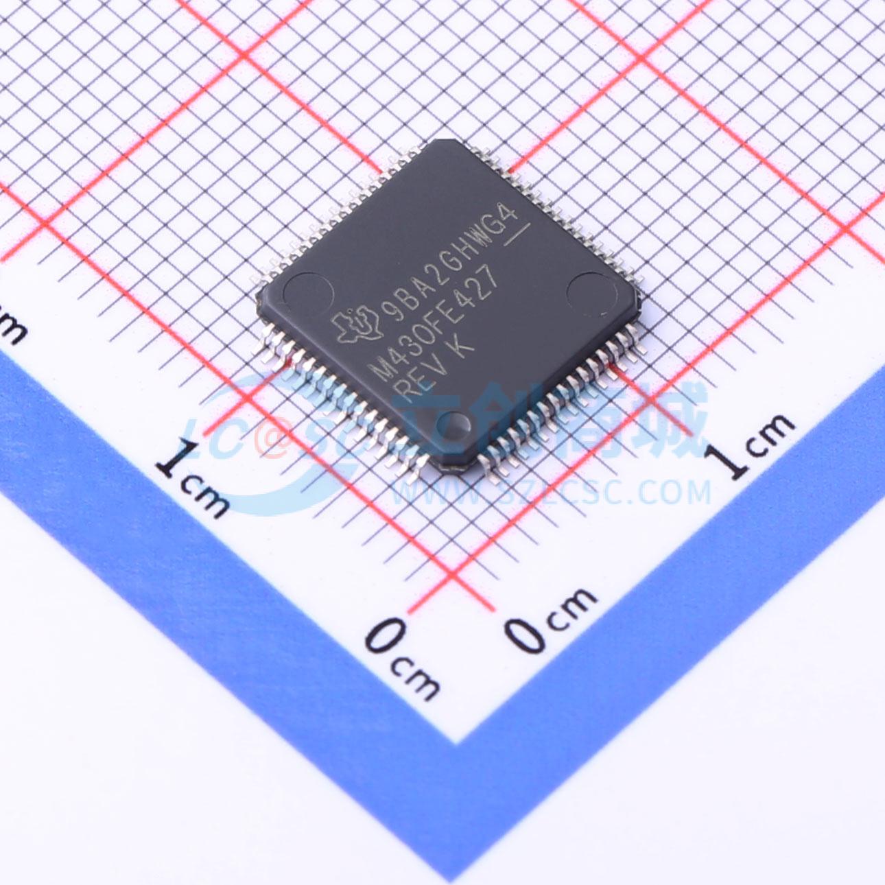 点击查看大图 MSP430FE427IPMR实物图