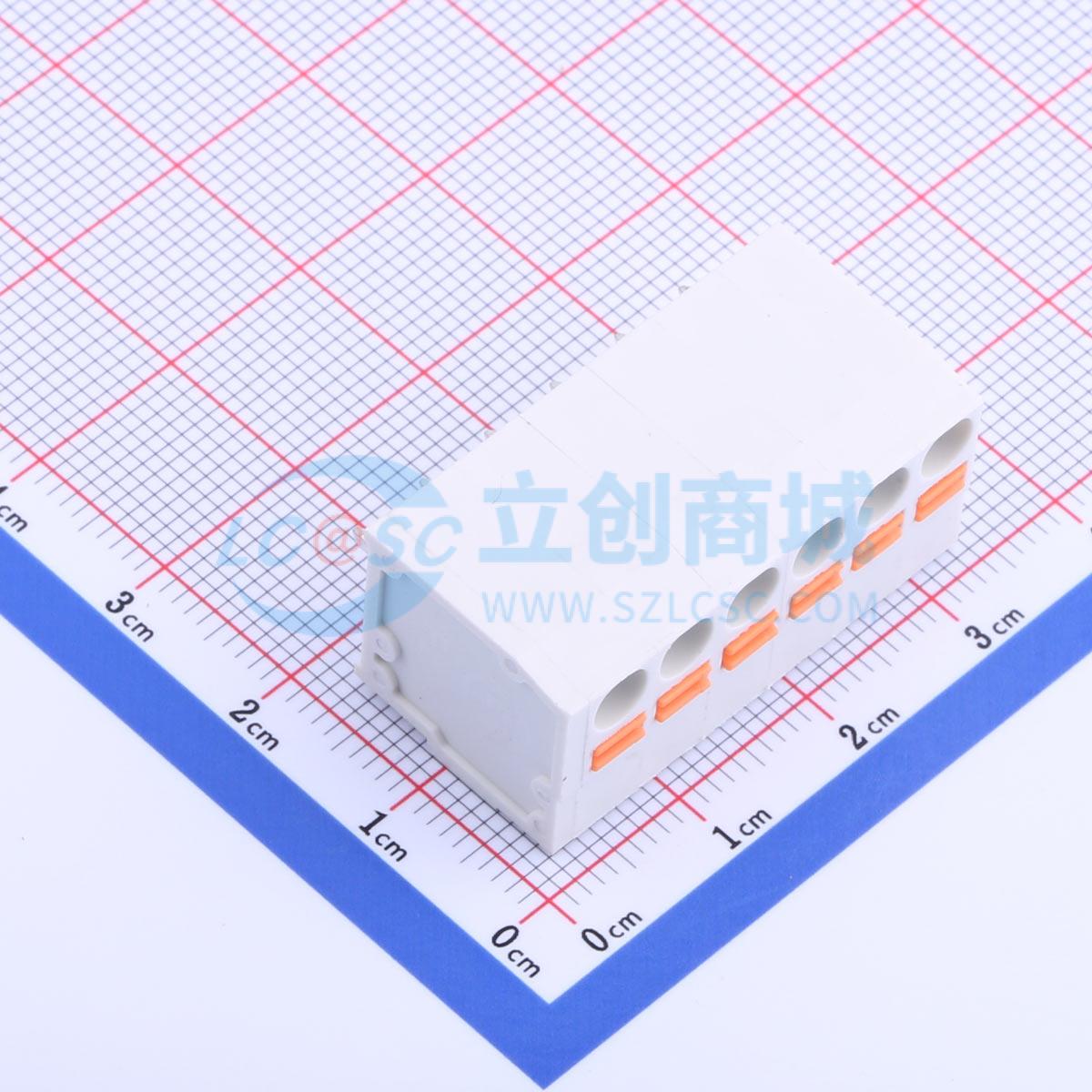 点击查看大图 KF239-5.0-6P实物图