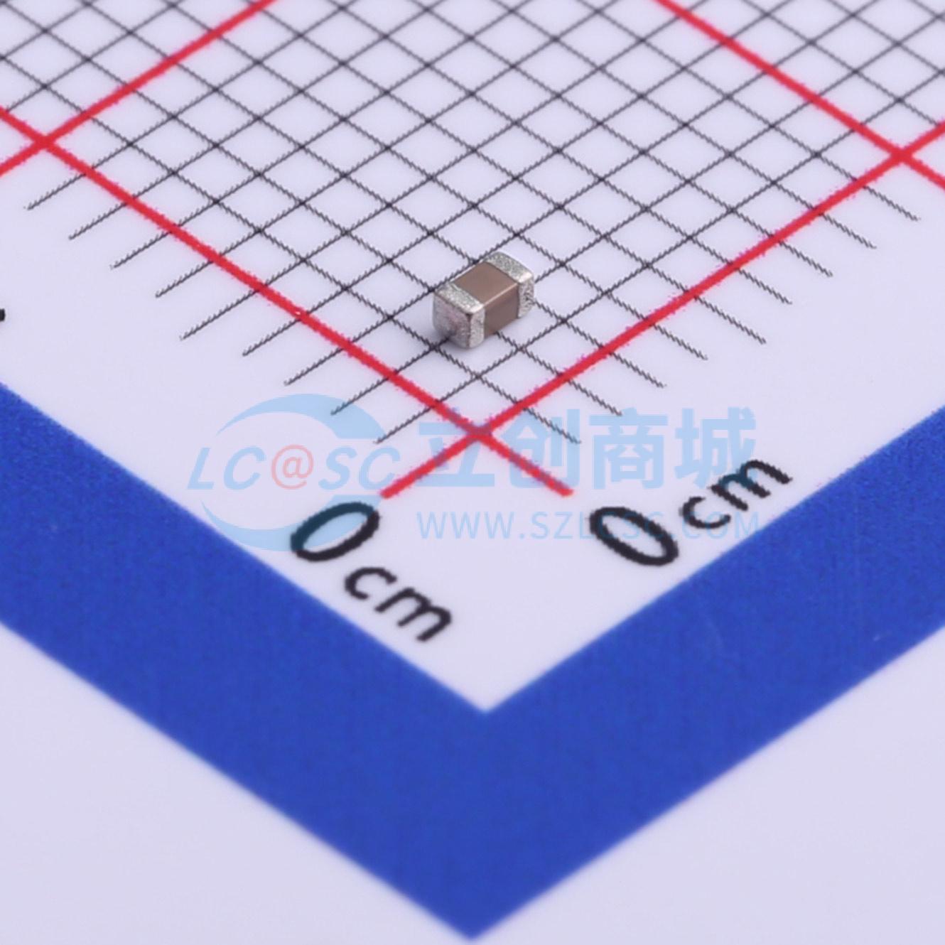 点击查看大图 CC0603MRY5V7BB105实物图