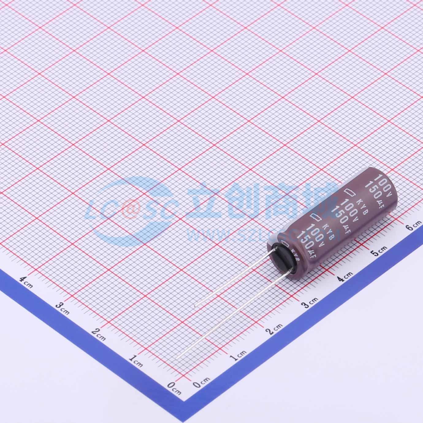 点击查看大图 EKYB101ELL151MJ30S实物图