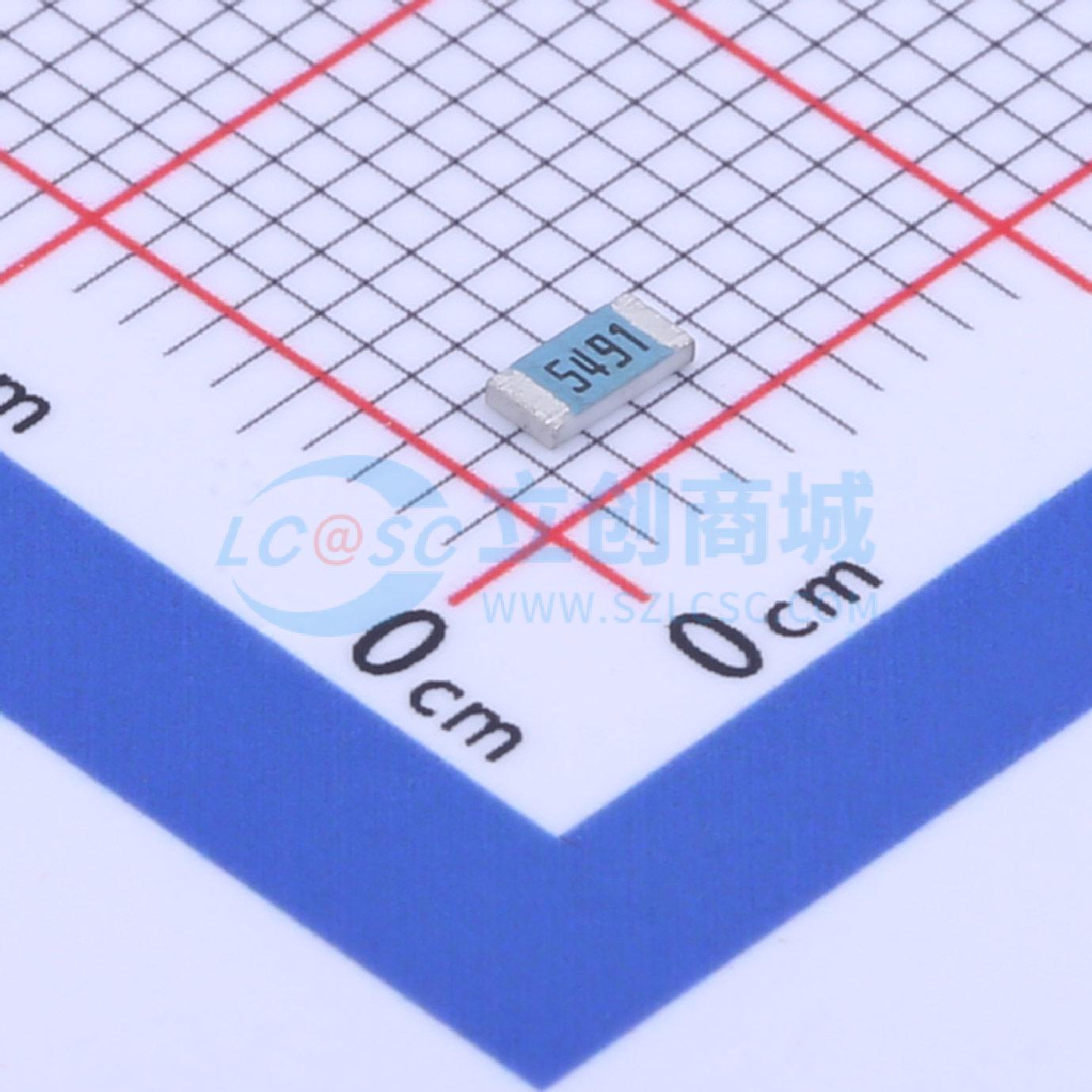 点击查看大图 RK73H2BTTD5491F实物图