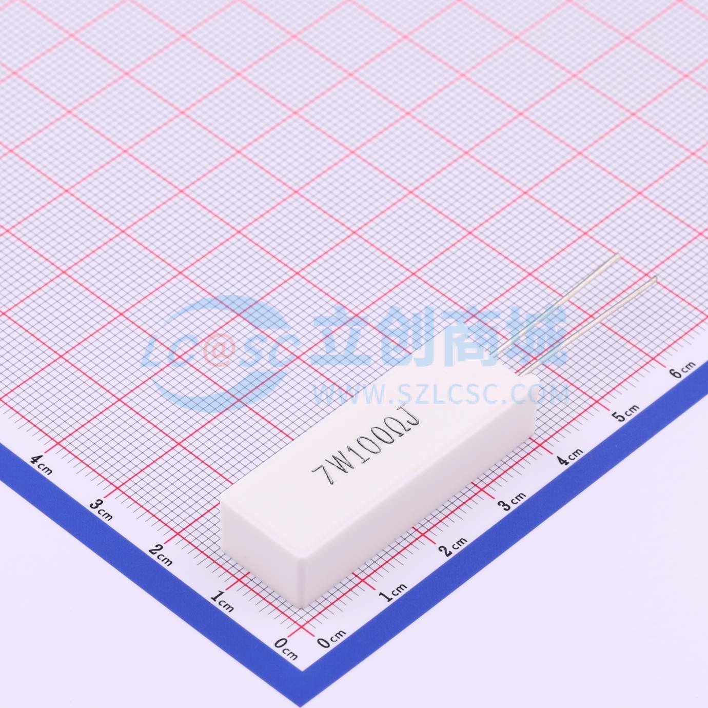 点击查看大图 CR-M7W100ΩJ实物图