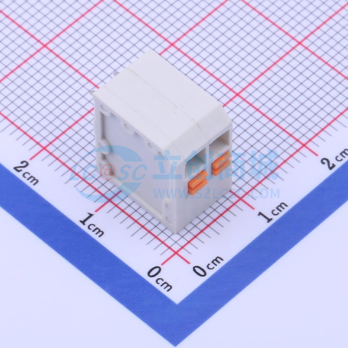 点击查看大图 KF239-3.5-2P实物图