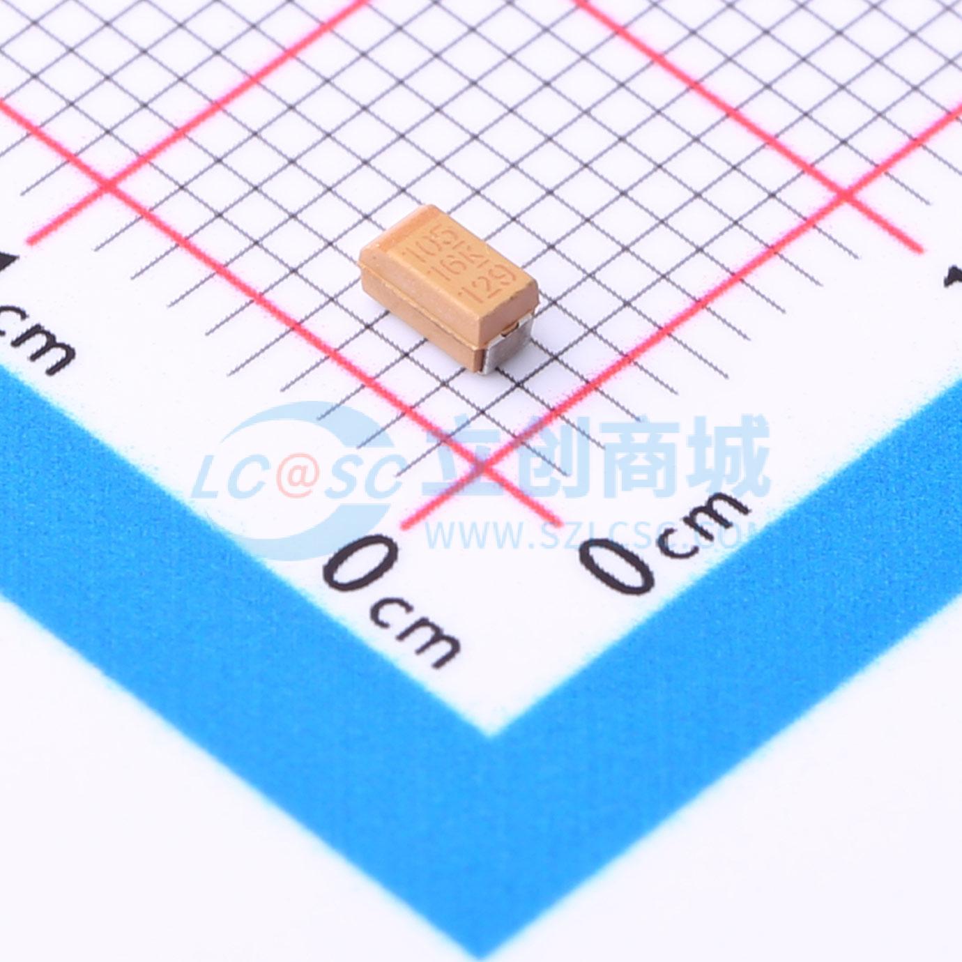 点击查看大图 T491A105M016AT实物图