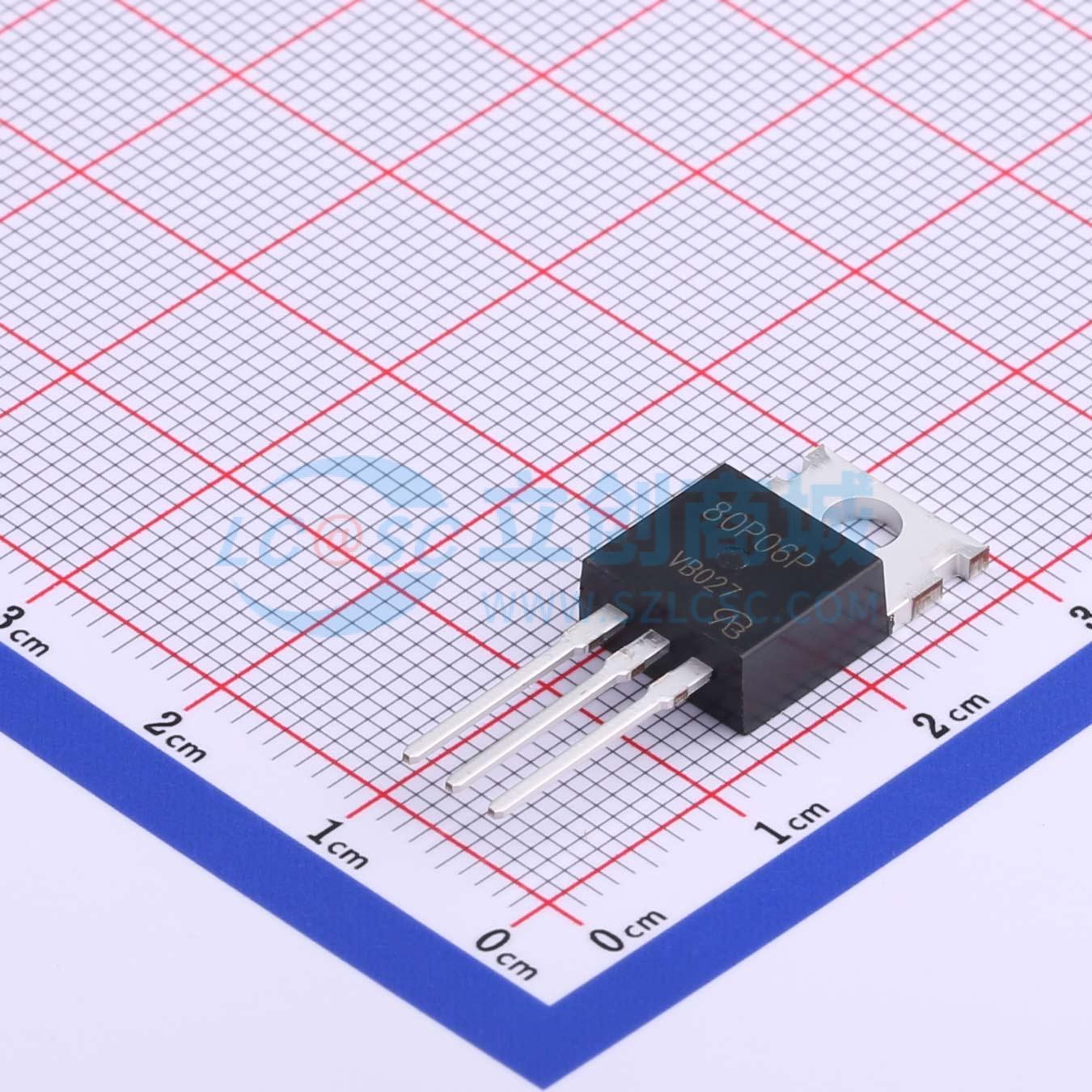 点击查看大图 SPP80P06PG-VB实物图