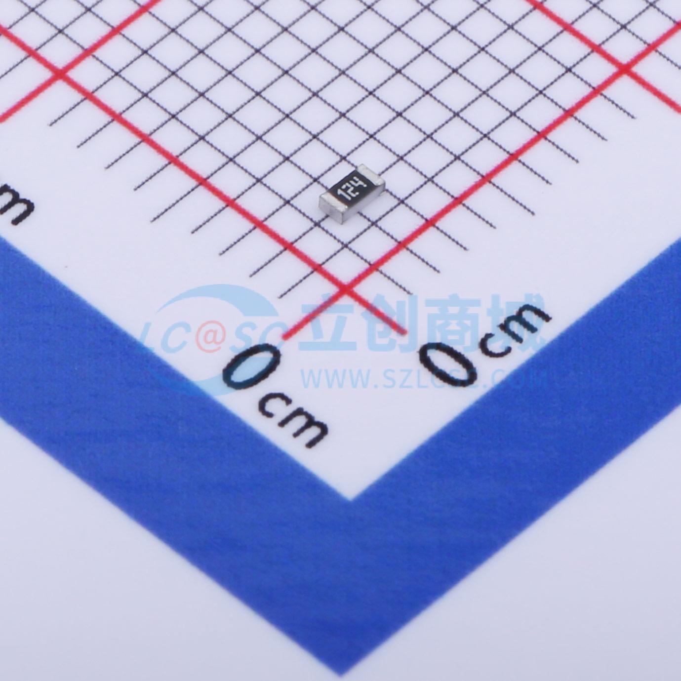 点击查看大图 CR0603F120KP05Z实物图