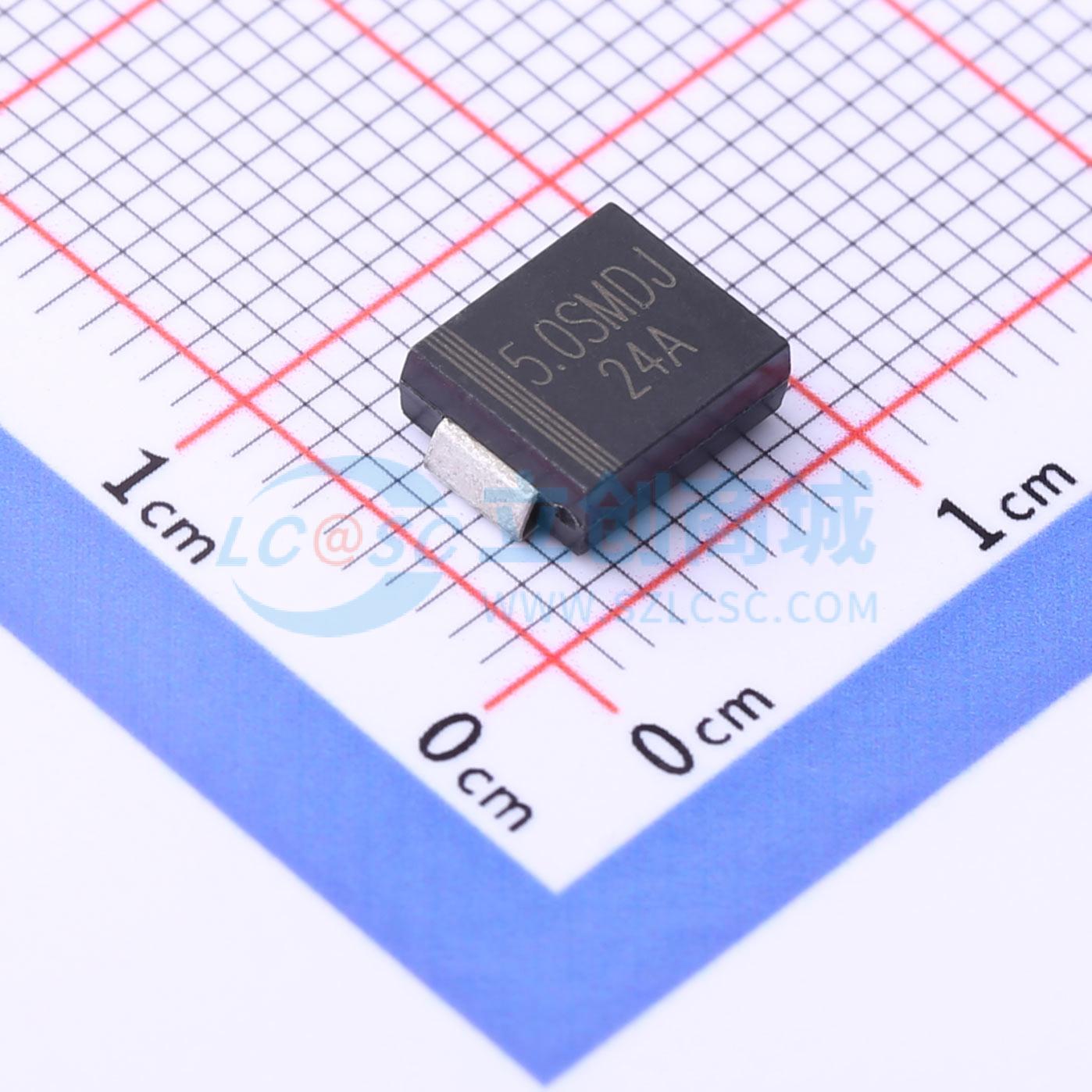 点击查看大图 5.0SMDJ24A实物图