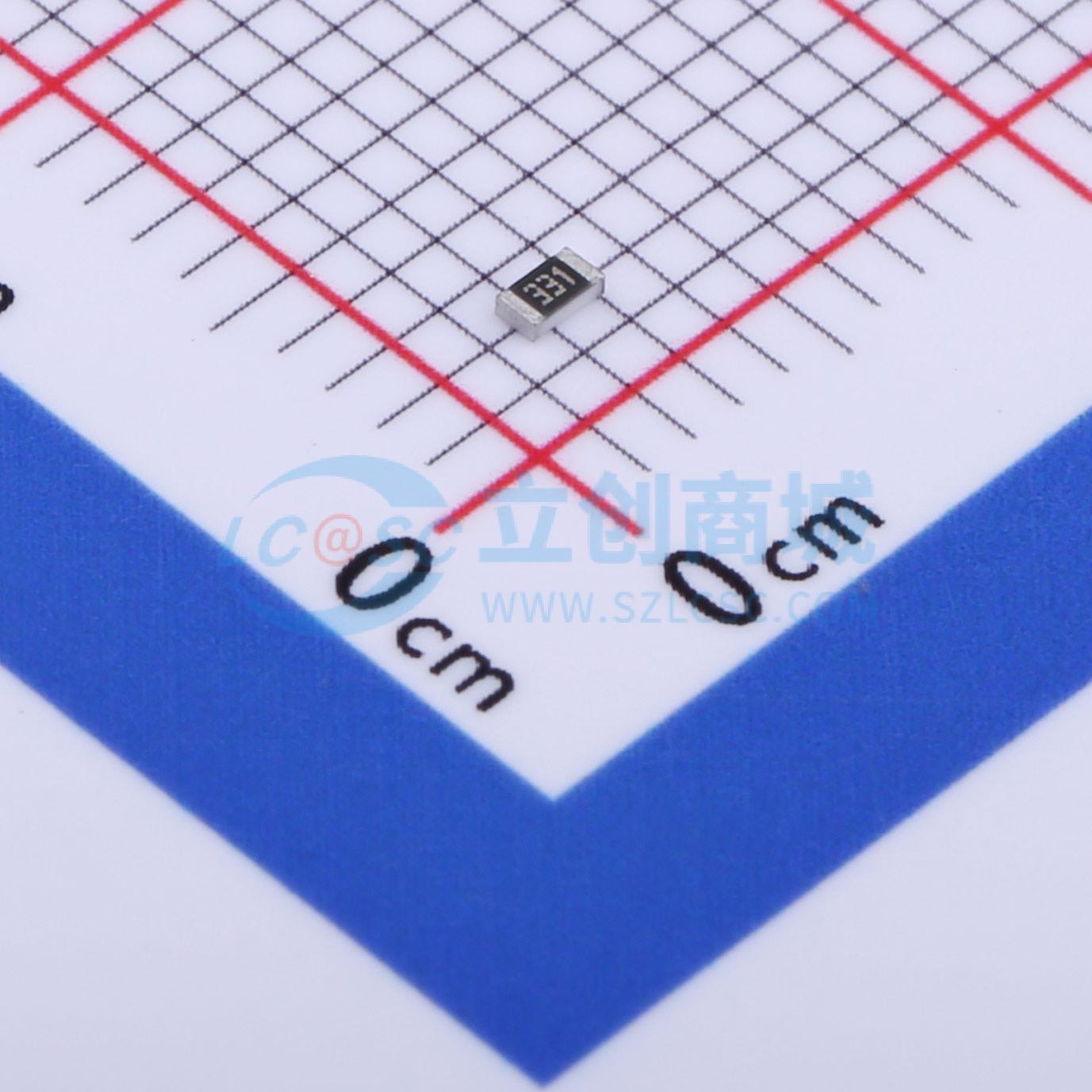 点击查看大图 CR0603F330RP05Z实物图