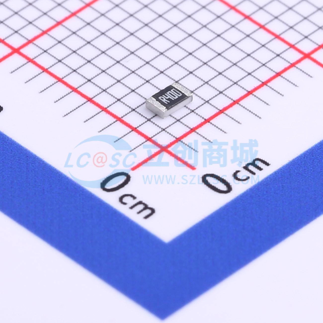 点击查看大图 RL0805FR-070R4L实物图