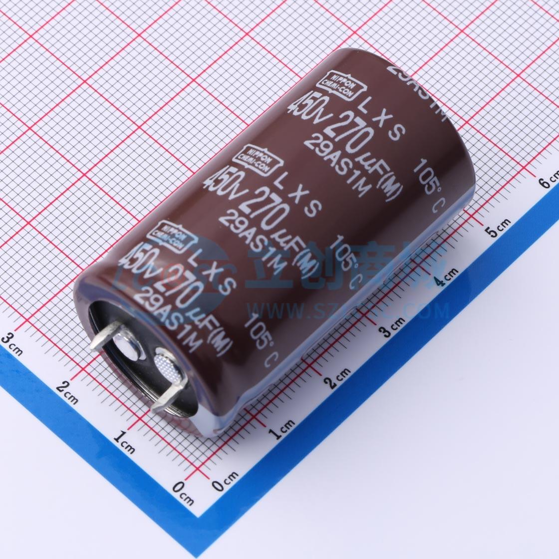 点击查看大图 ELXS451VSN271MQ45S实物图