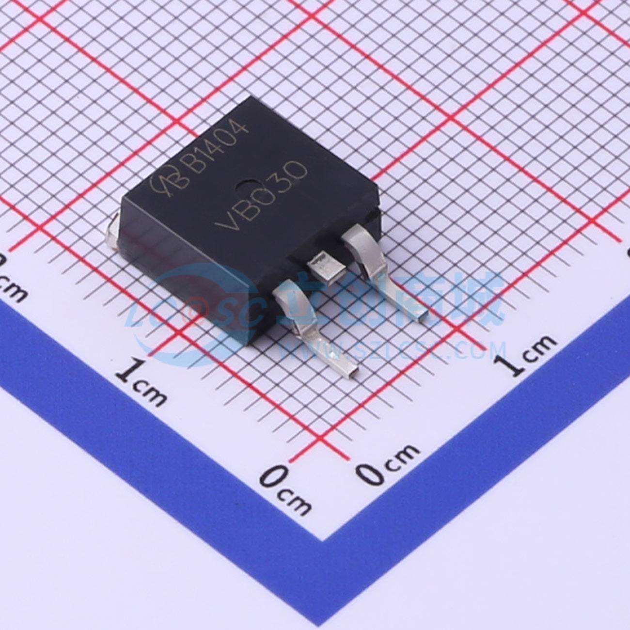 点击查看大图 AOB1404L-VB实物图