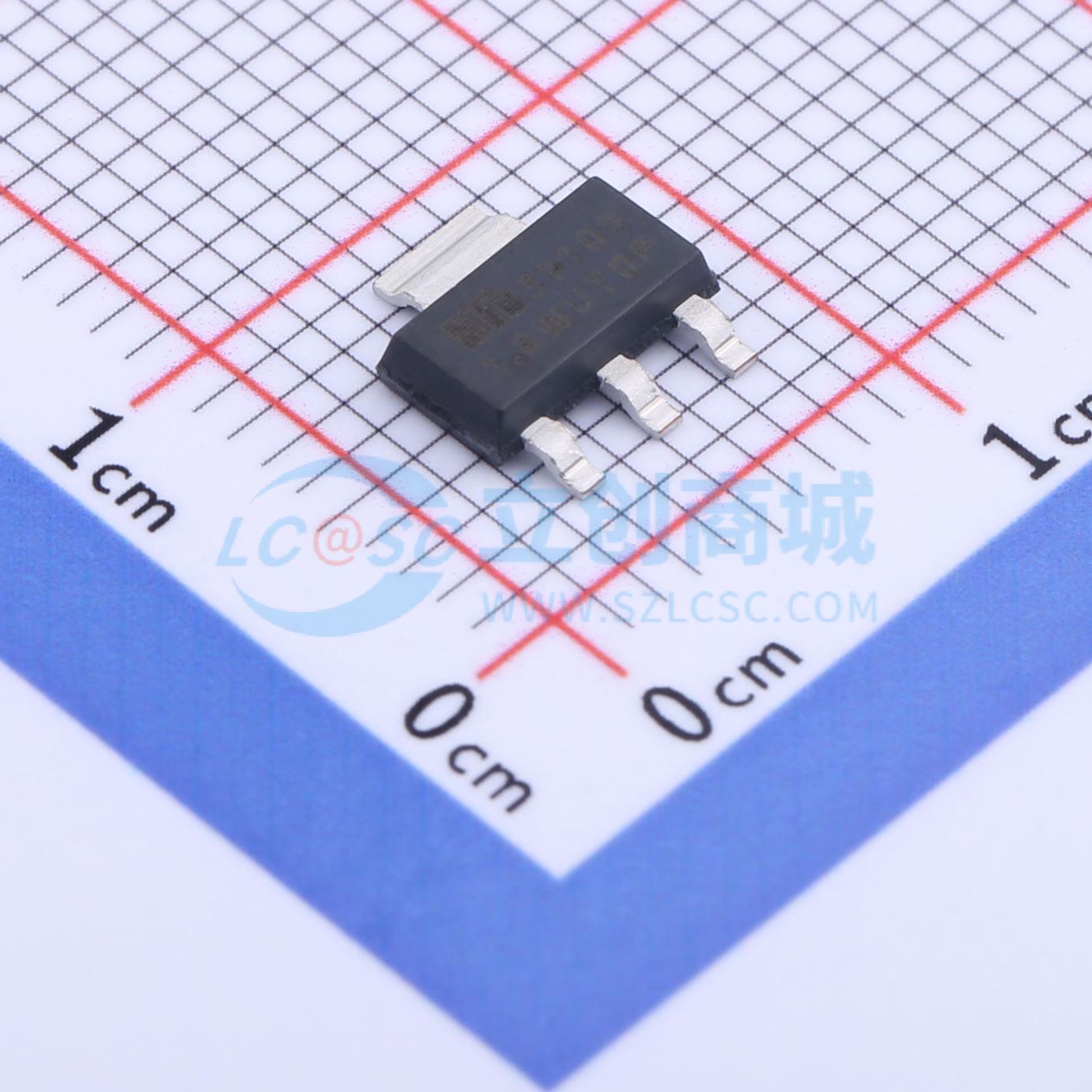 点击查看大图 MIC39100-1.8WS实物图