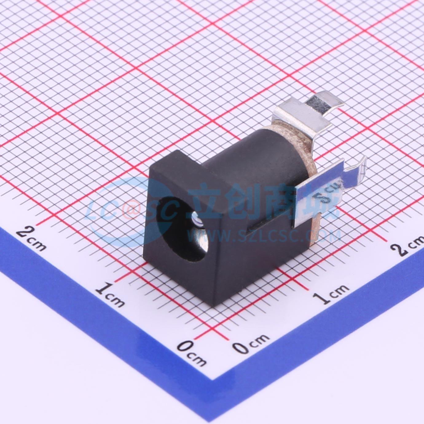 点击查看大图 DC-0130-2.5A-2.5实物图
