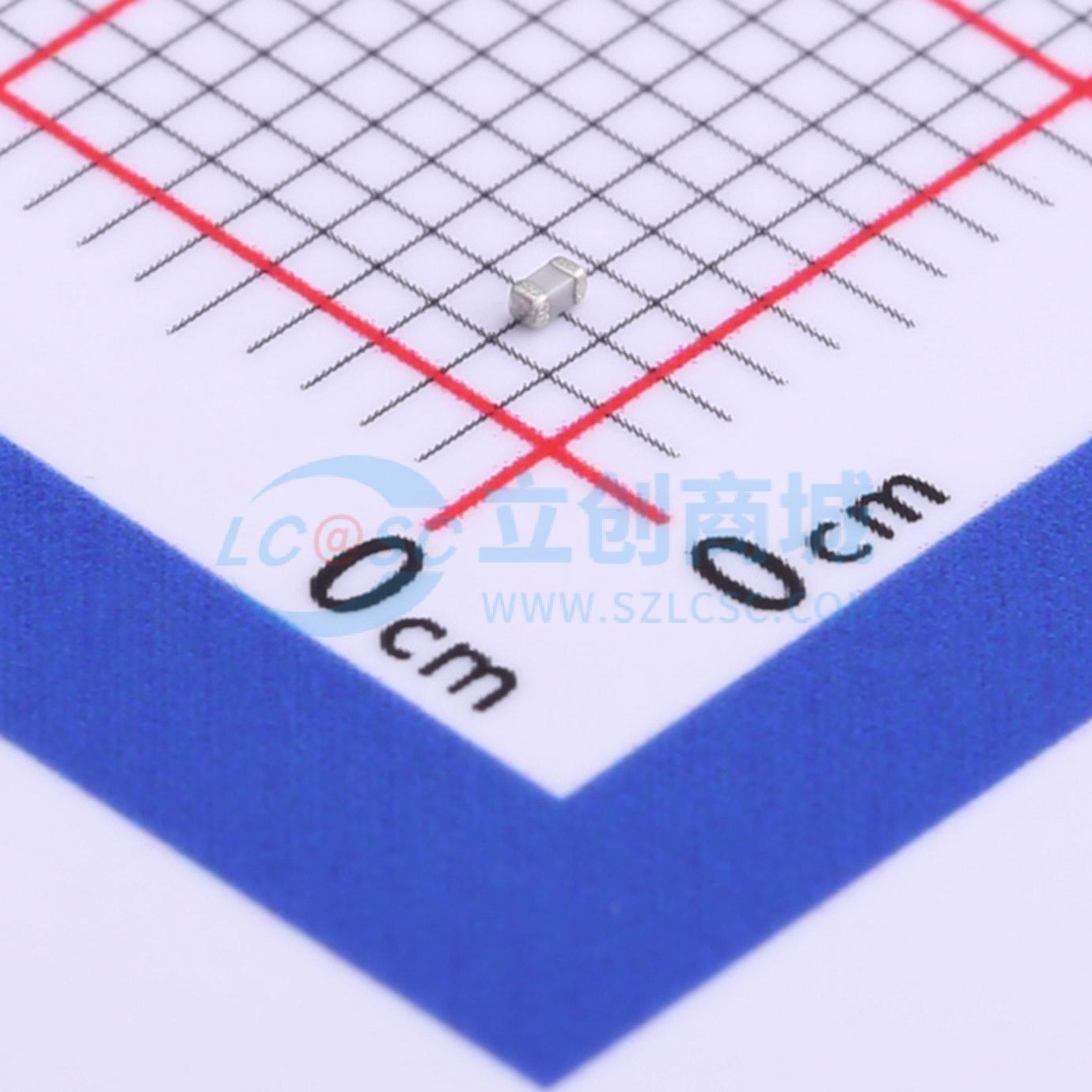 点击查看大图 CC0402GRNPO9BN121实物图