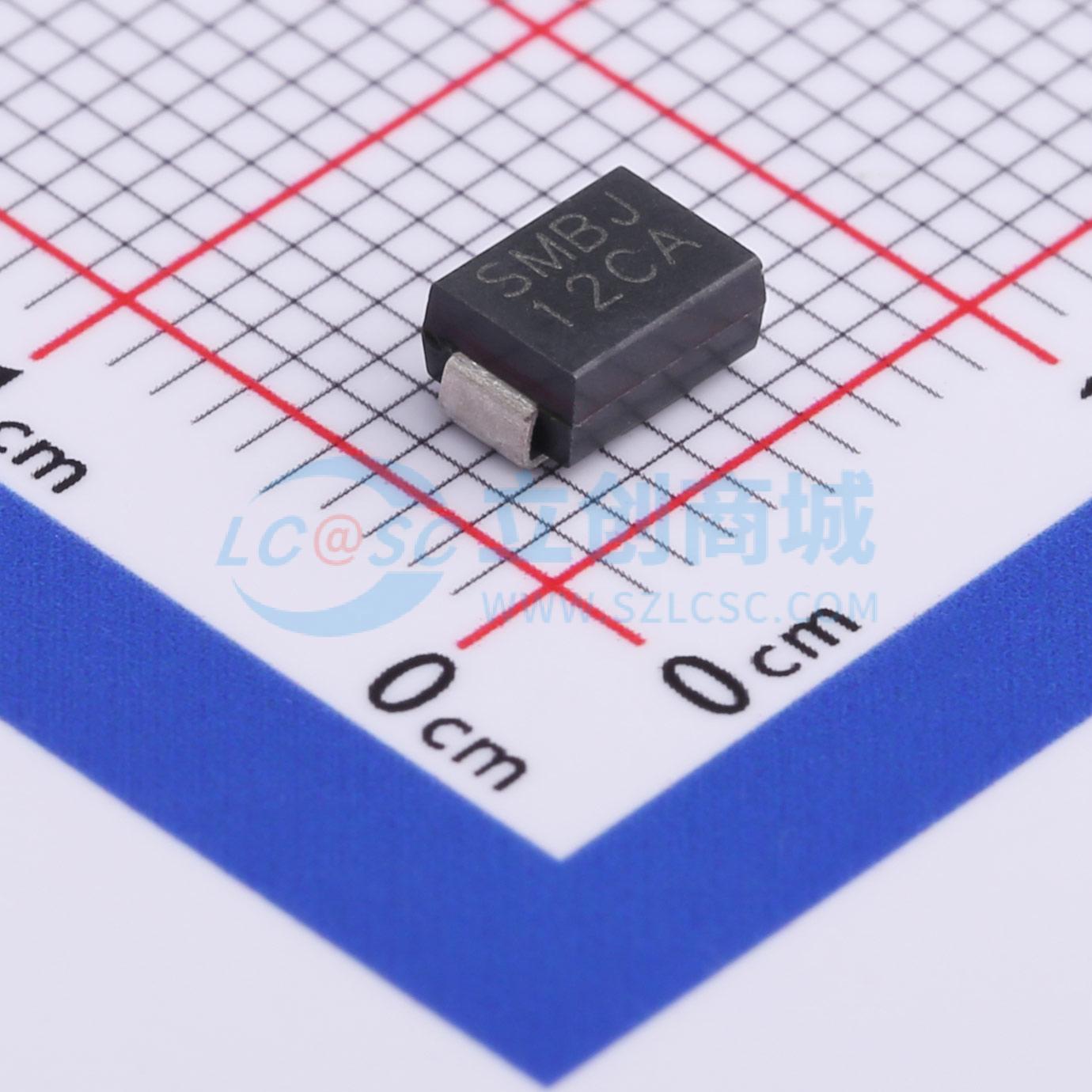 点击查看大图 SMBJ12CA实物图