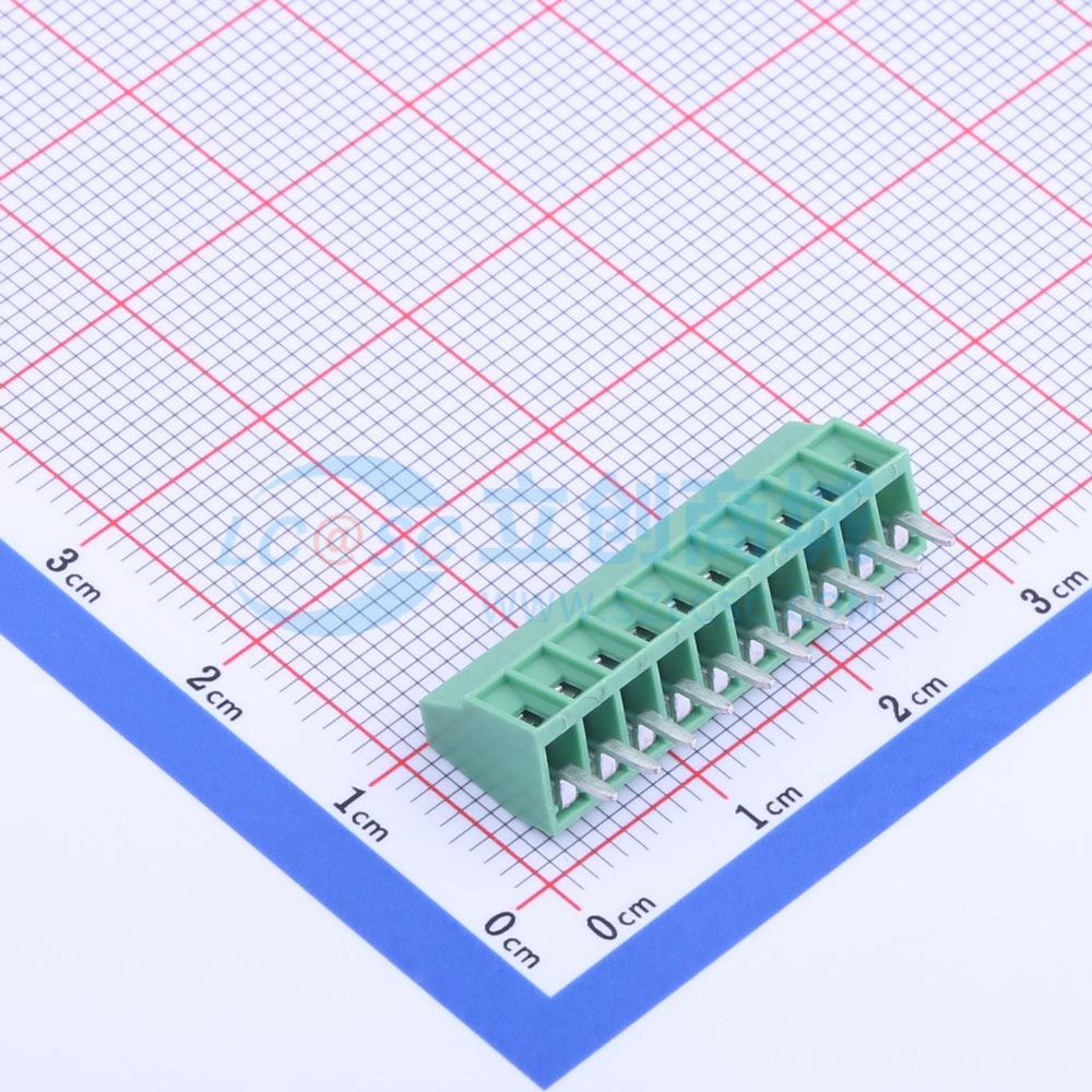 点击查看大图 DB125-2.54-10P-GN-S实物图