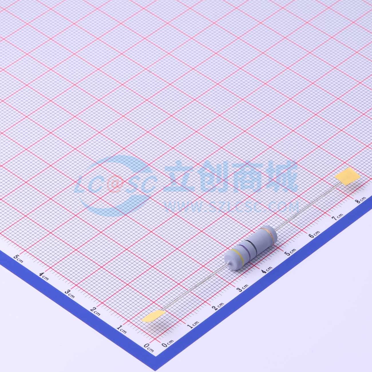 MOF5WS-47Ω±5%T实物图