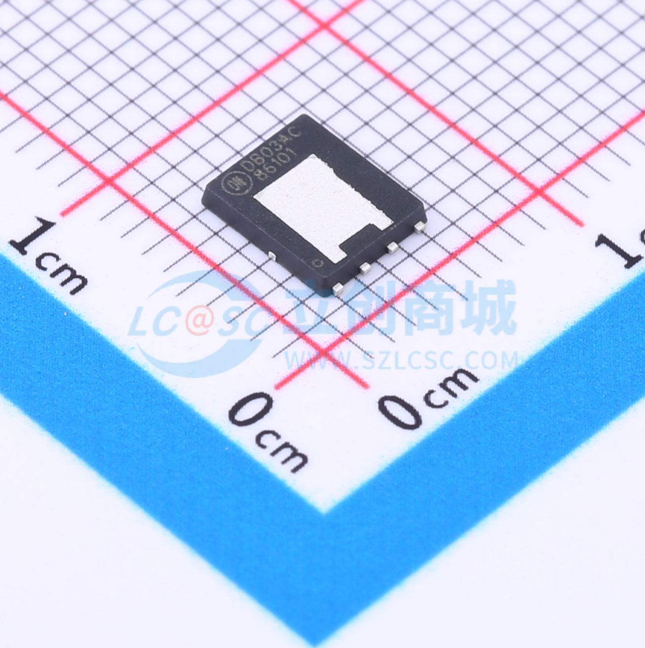 点击查看大图 FDMS86101DC实物图