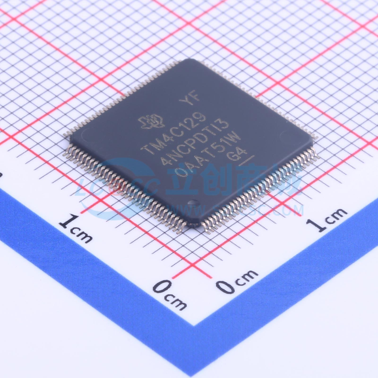 点击查看大图 TM4C1294NCPDTT3实物图