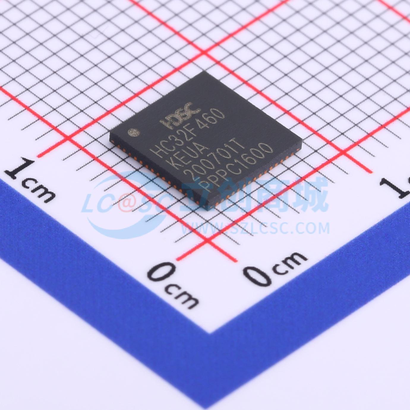点击查看大图 HC32F460KEUA-QFN60TR实物图