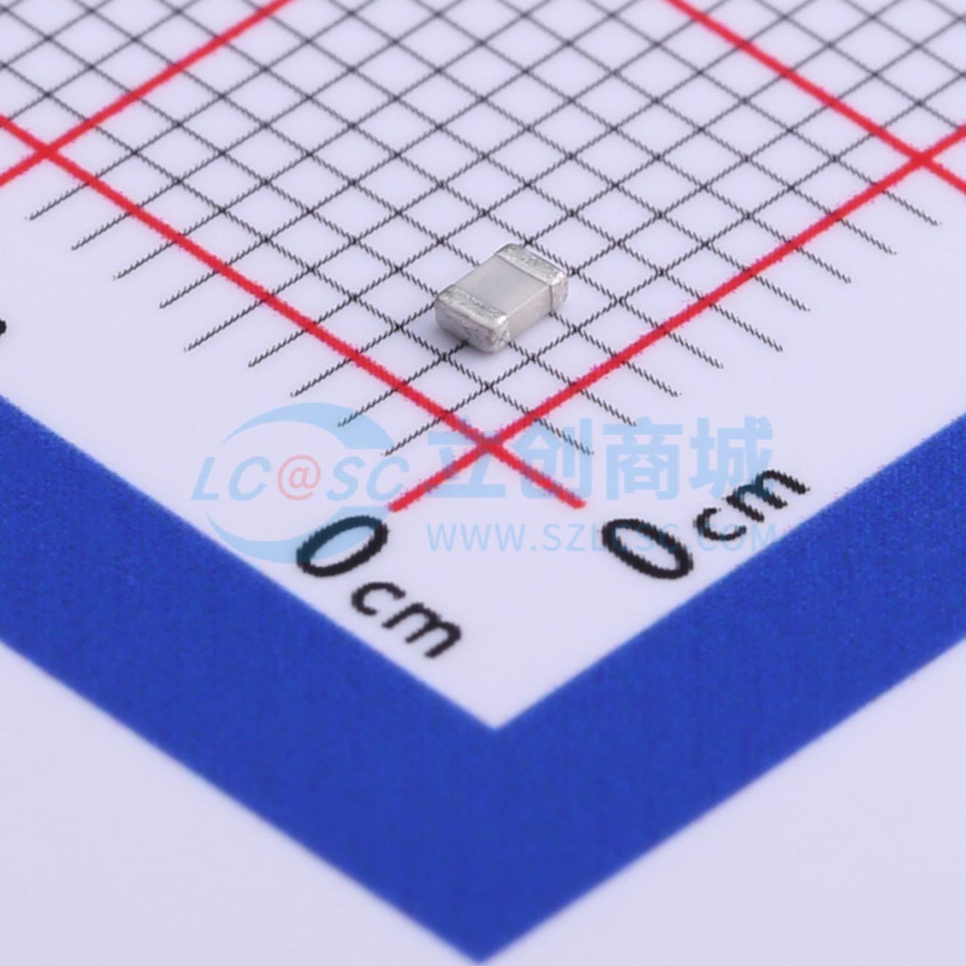 点击查看大图 CC0805DRNPO9BN8R0实物图