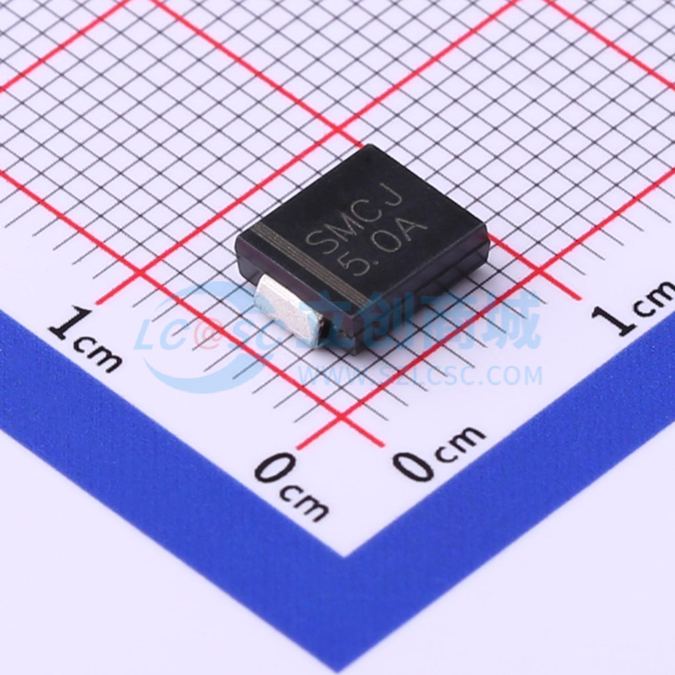 点击查看大图 SMCJ5.0A实物图