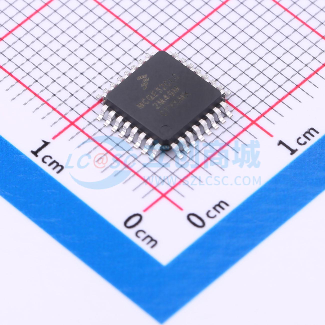 点击查看大图 MC9S08QE32CLC实物图