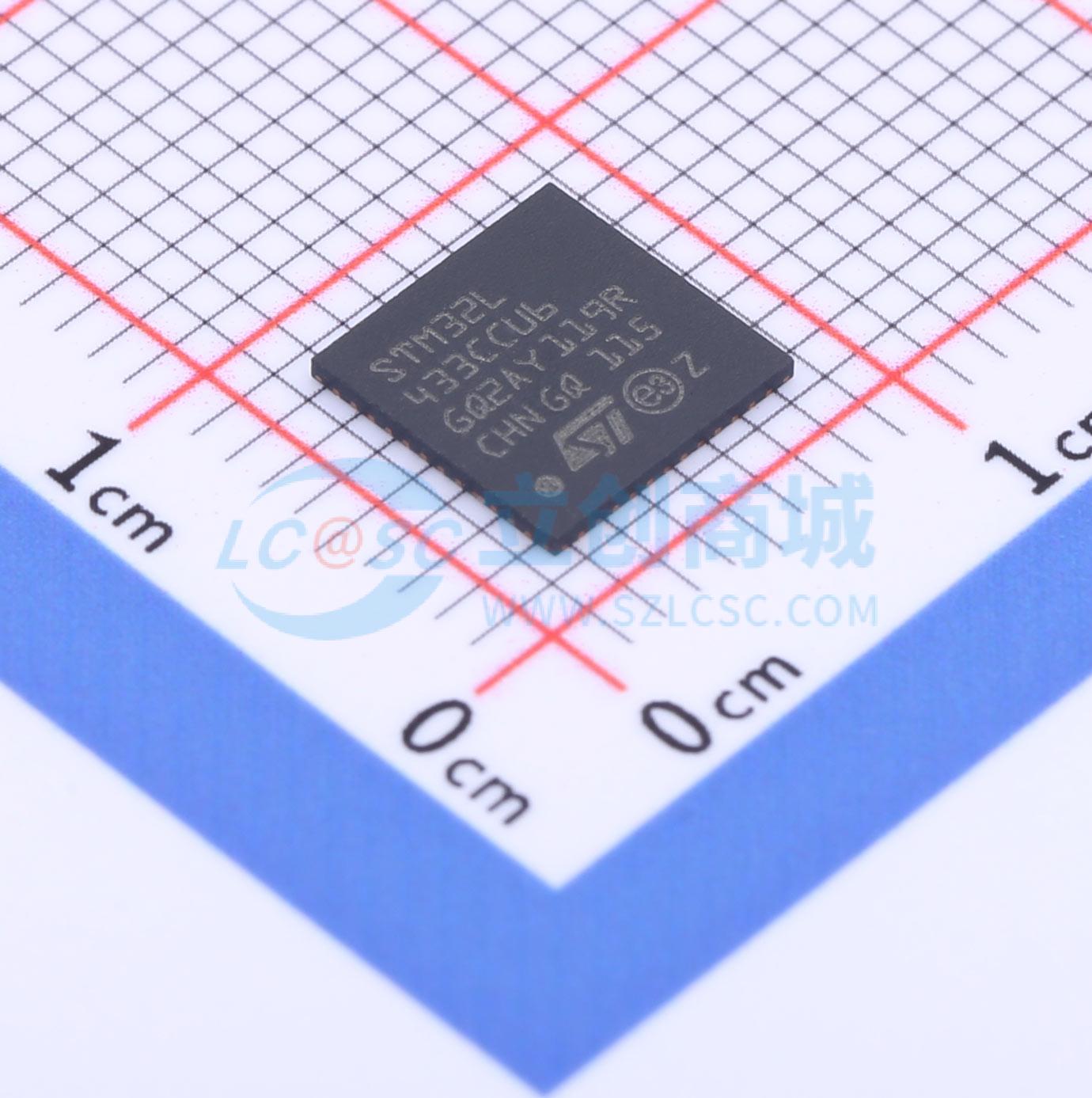 点击查看大图 STM32L433CCU6实物图