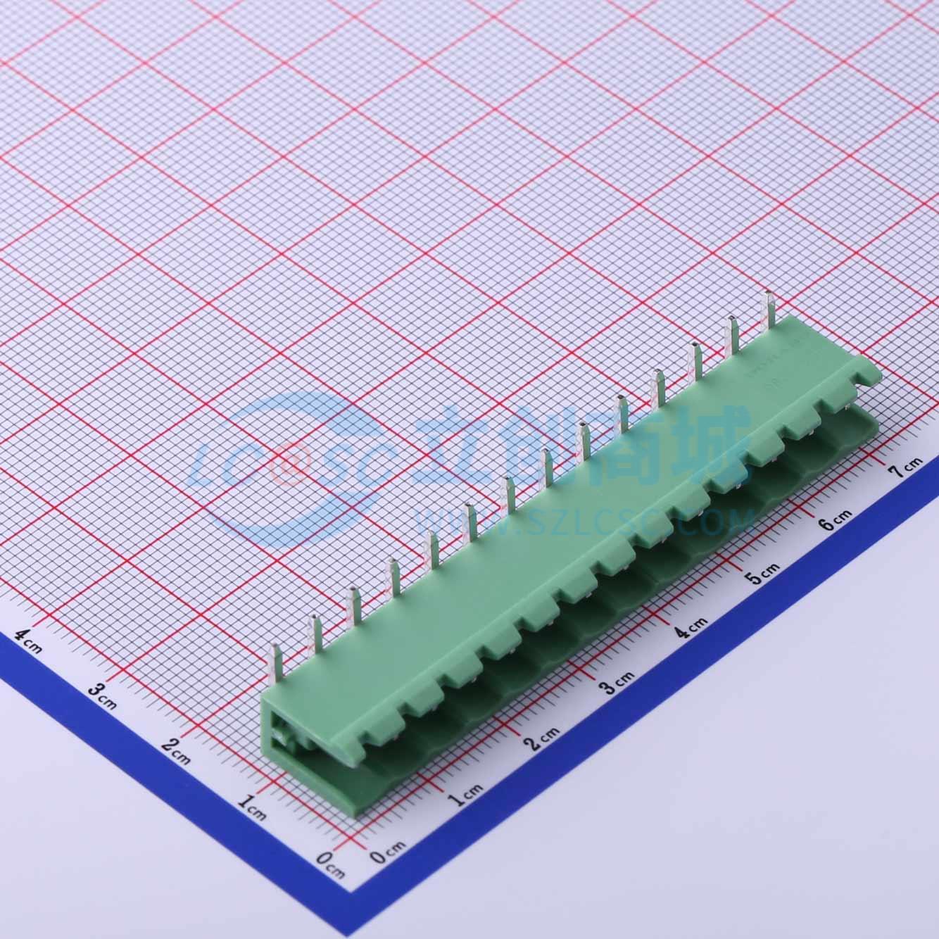 点击查看大图 DB2ERF-5.08-14P-GN实物图