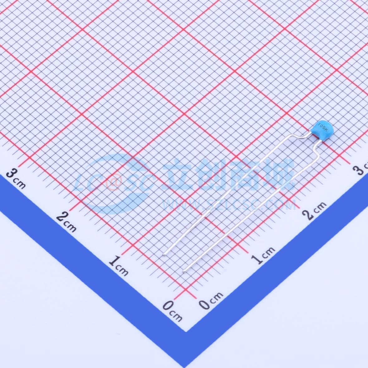 点击查看大图 RDEC71E105K0K1H03B实物图