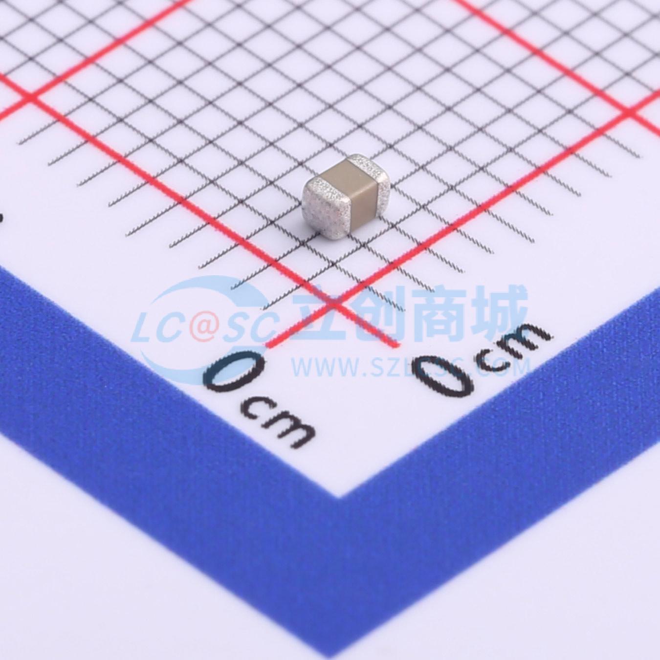 点击查看大图 CC0805KKX7R5BB105实物图