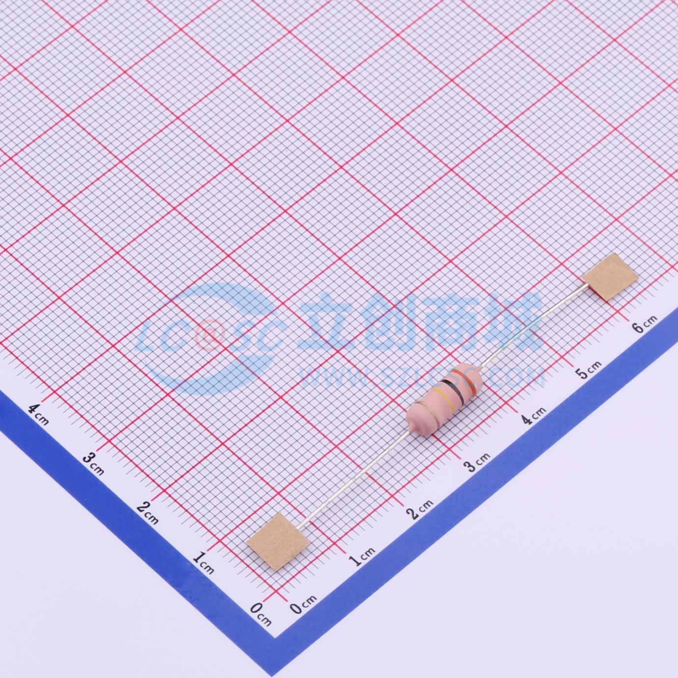 点击查看大图 MO2WS-300K±5%-6T52实物图