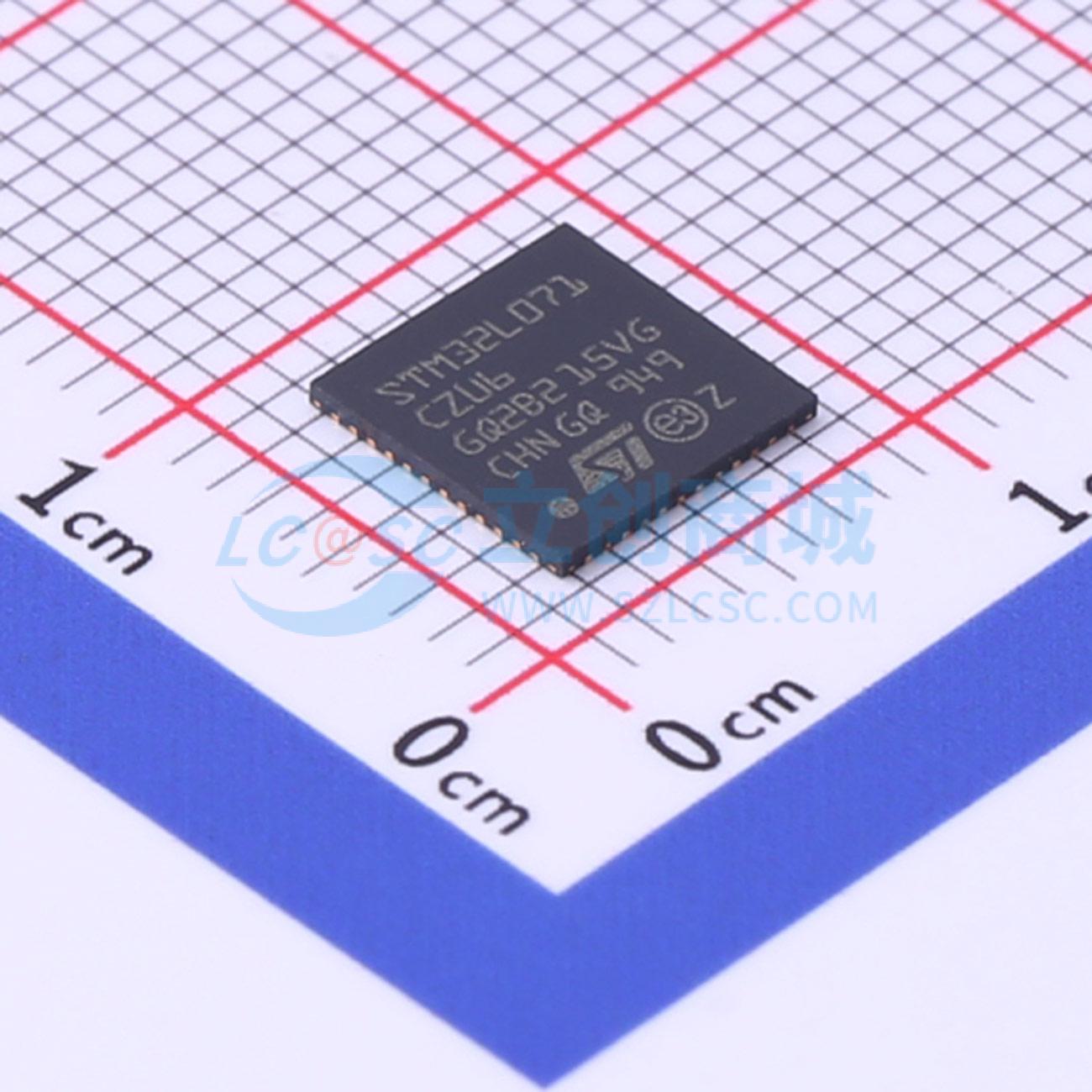 点击查看大图 STM32L071CZU6实物图