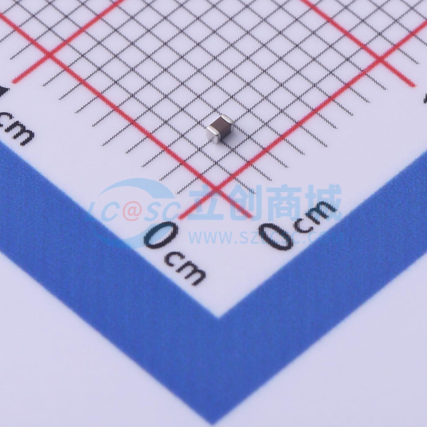 点击查看大图 GRM155C81E225ME11D实物图