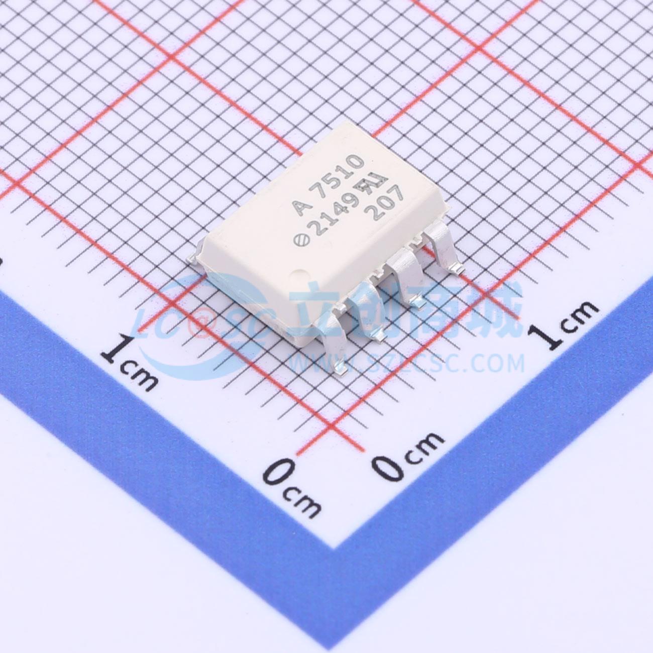 点击查看大图 HCPL-7510-500E实物图