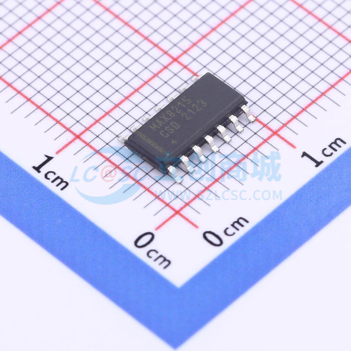 MAX8215CSD+实物图