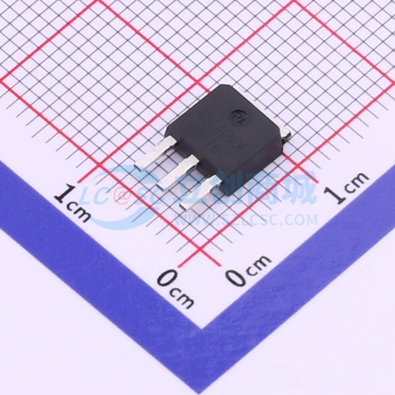 点击查看大图 WSC40N06实物图