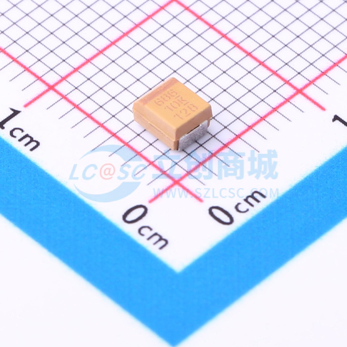 T491B686K010AT实物图