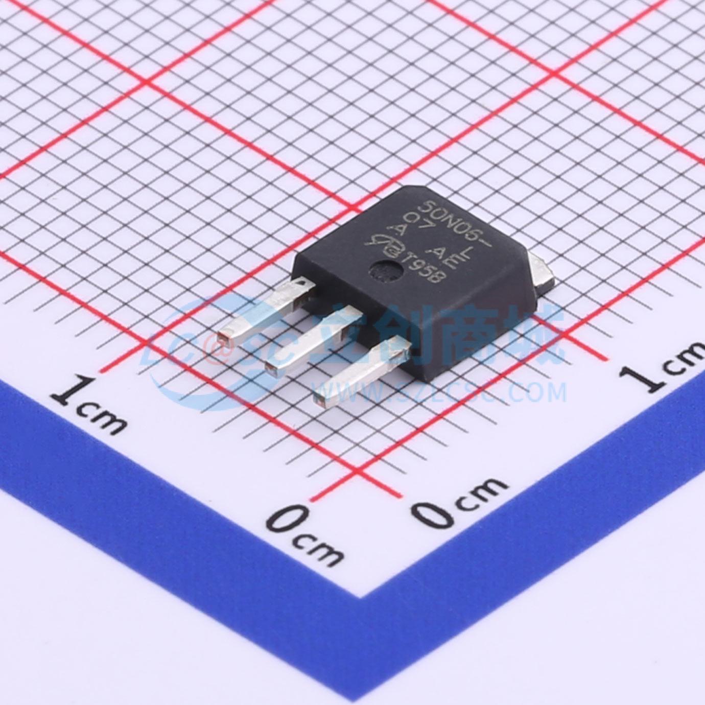 点击查看大图 SUU50N06-07L-VB实物图