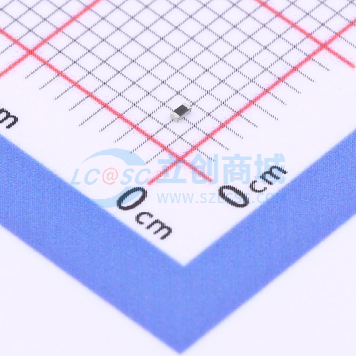 点击查看大图 0402WGF6654TCE实物图