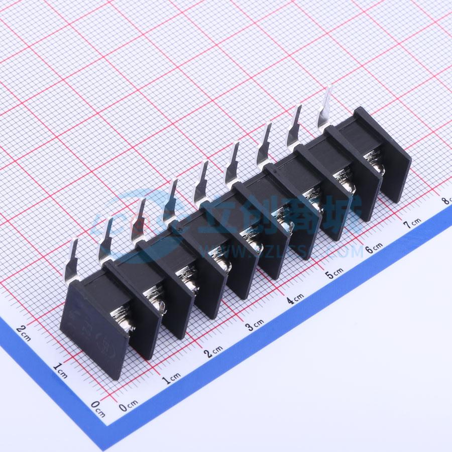 点击查看大图 KF25R-7.62-9P实物图