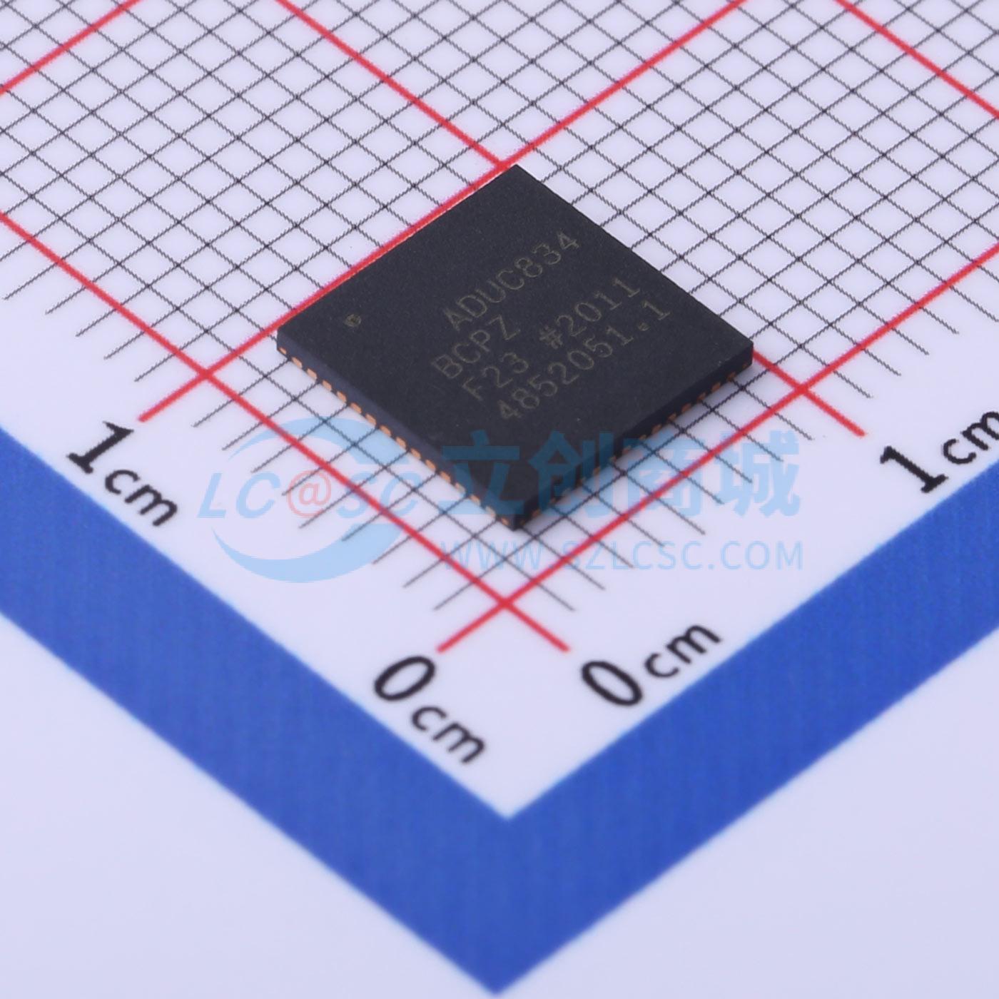 点击查看大图 ADUC834BCPZ实物图