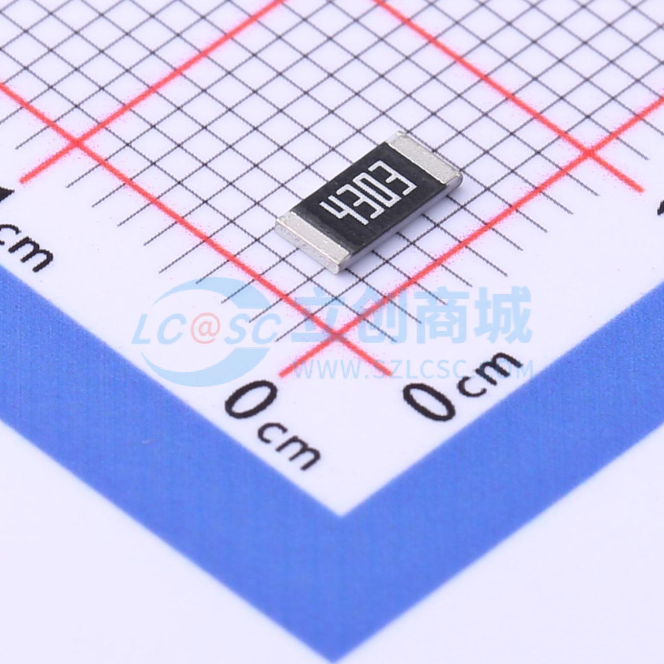 点击查看大图 RC2010FK-07430KL实物图