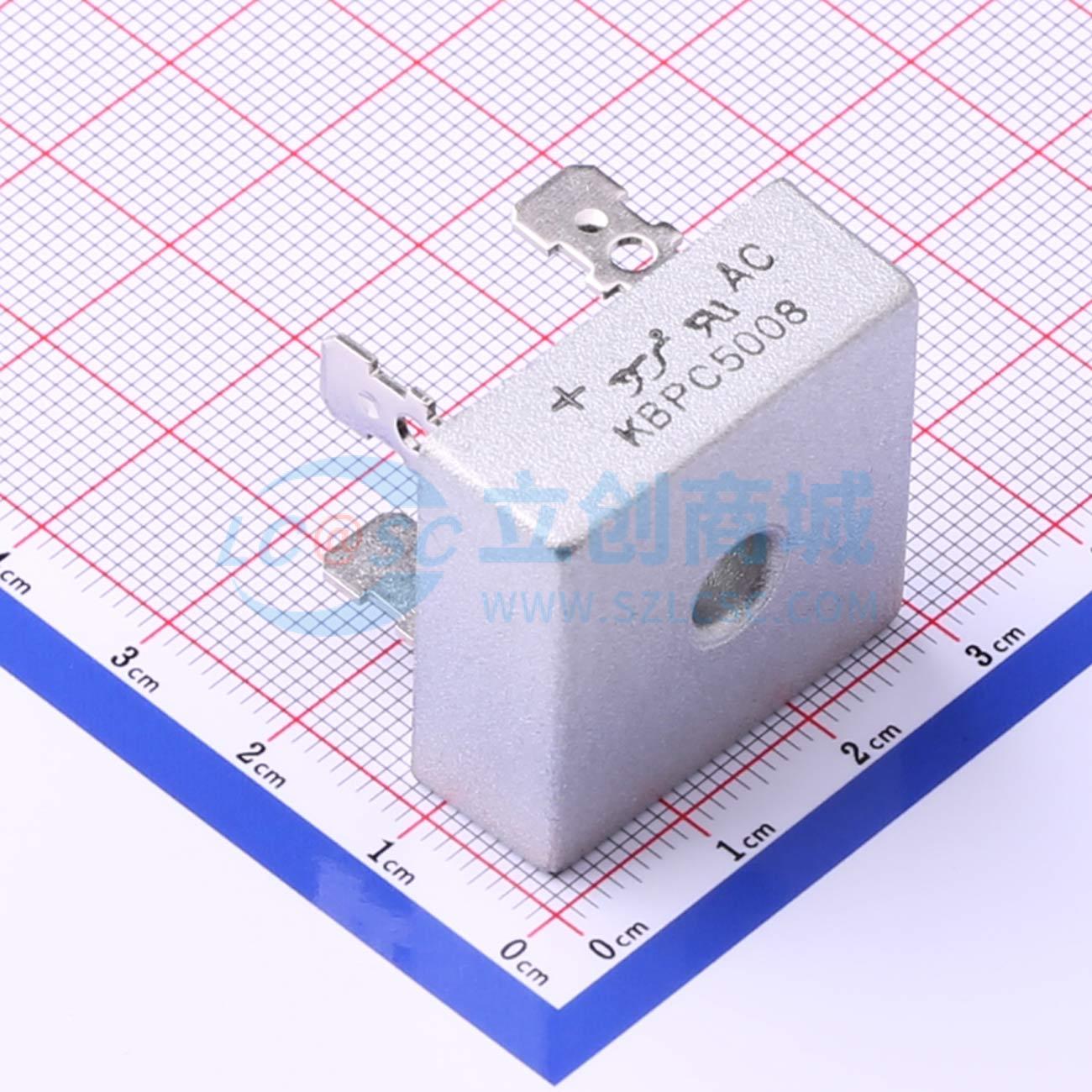 点击查看大图 KBPC5008实物图