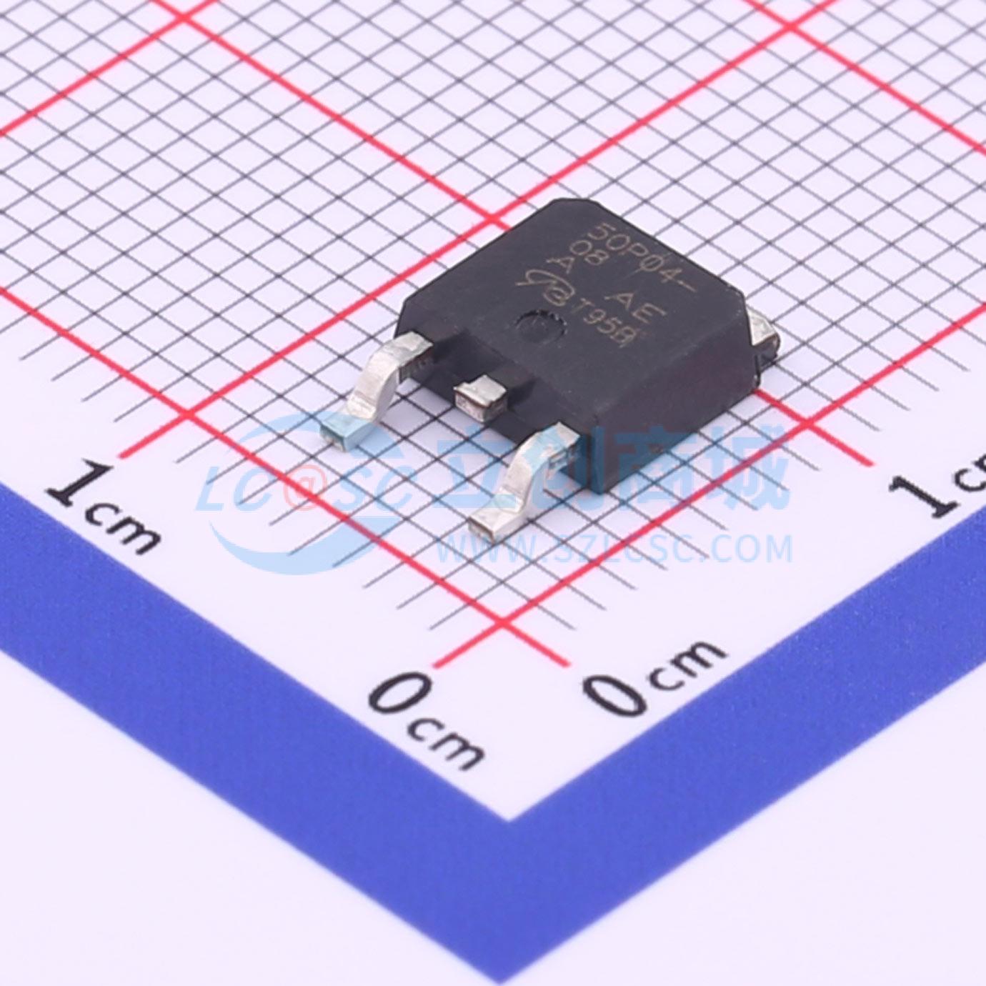 点击查看大图 SUD50P04-08-VB实物图