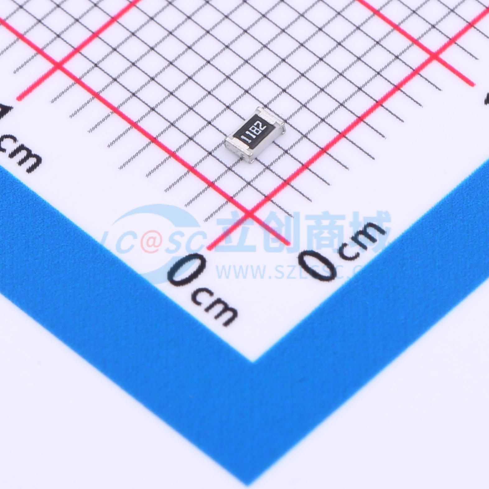 点击查看大图 ERJ6ENF1182V实物图