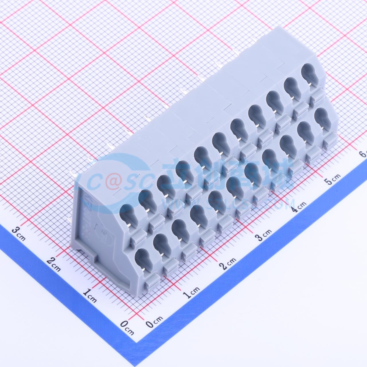 点击查看大图 KF250T-5.0-2*11P实物图